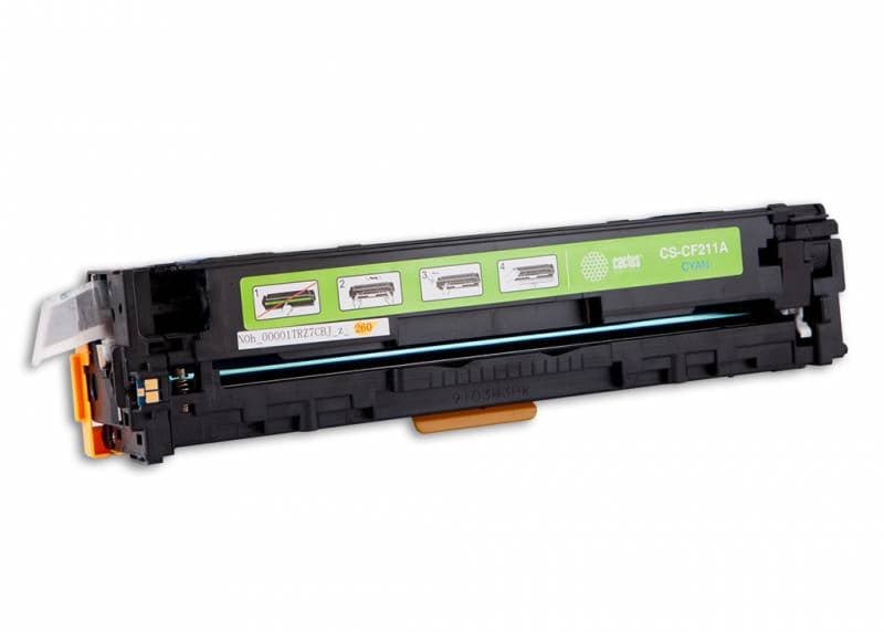 CACTUS Картридж лазерный CS-CF211A голубой 1800 стр для HP M251/M276