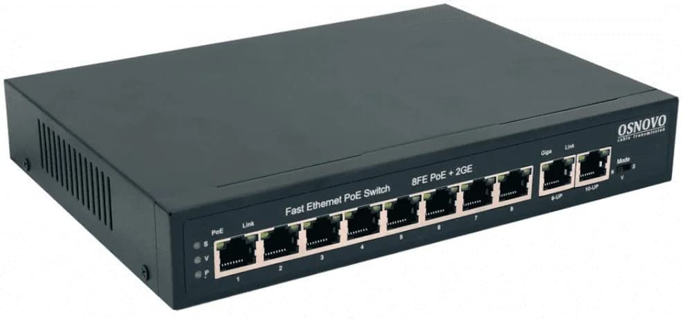 Коммутатор (свитч) Osnovo SW-20820(120W)
