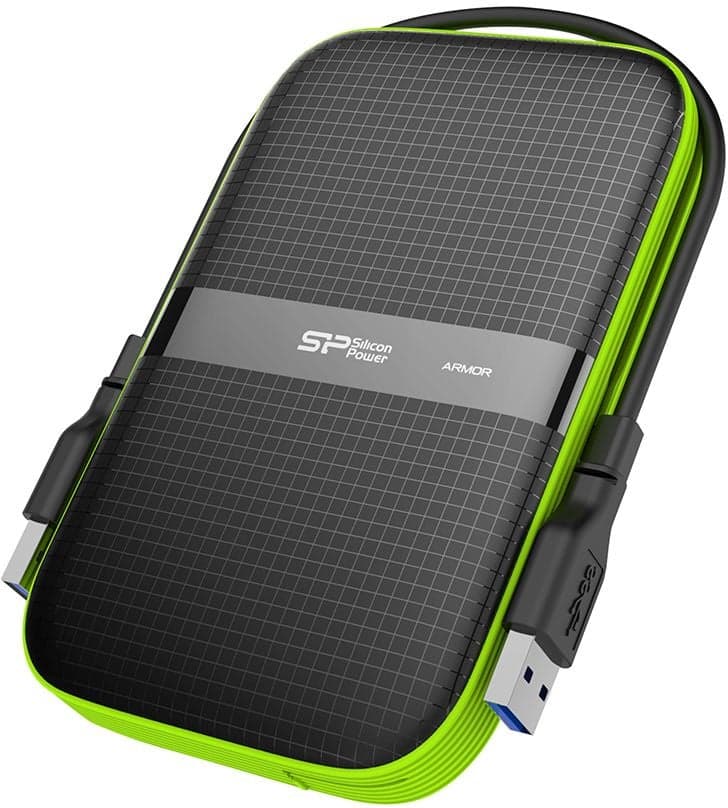 Жесткий диск Silicon Power USB3.0 5TB SP050TBPHDA60S3K A60 Armor 2.5" черный