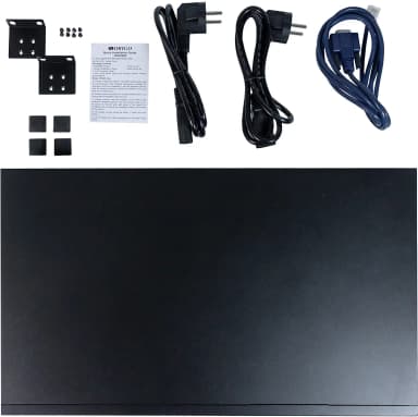 Коммутатор ORIGO Управляемый L3 коммутатор, 24x1000Base-X SFP, 4x10GBase-X SFP+, консольный порт RJ-45, комплект для установки в 19" стойку