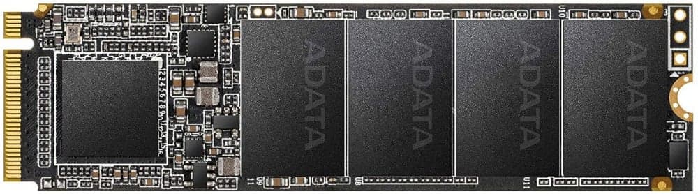 Твердотельный накопитель SSD ADATA XPG SX6000 Pro 256GB M.2 2280 ASX6000PNP-256GT-C Client PCIe Gen3x4 with NVMe, 2100/1200, IOPS 190/180K, MTBF 2M, 3D TLC, 150TBW, RTL