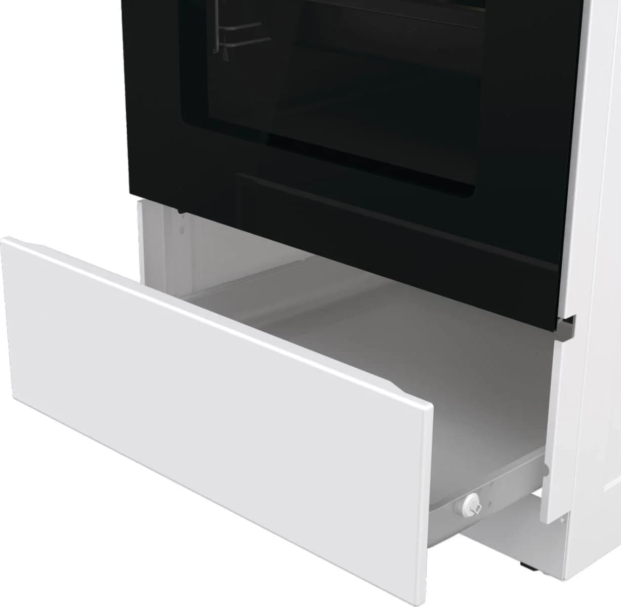 Плита Электрическая Gorenje GEC5C61WG белый стеклокерамика (без крышки)