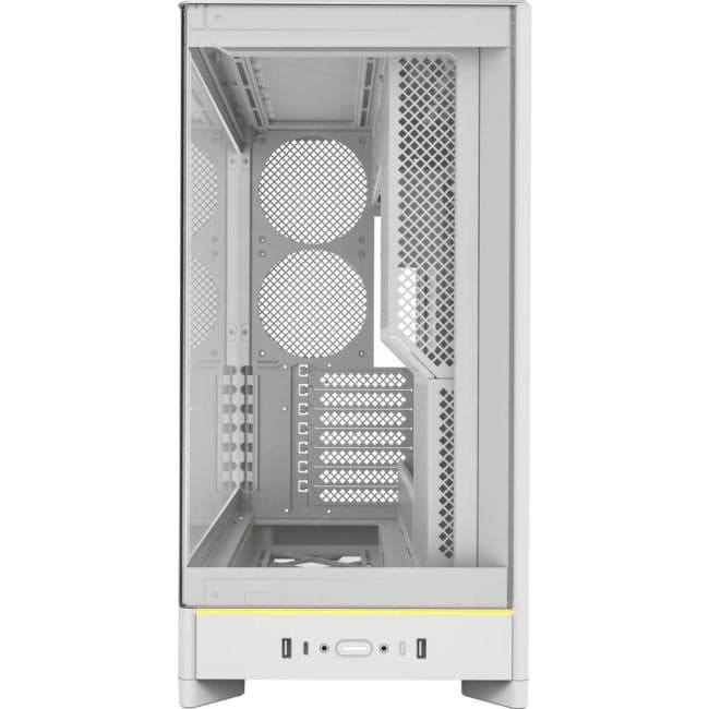HS02 WHITE Корпус Montech HS02 белый без БП ATX 4x140mm 2xUSB3.0 audio bott PSU