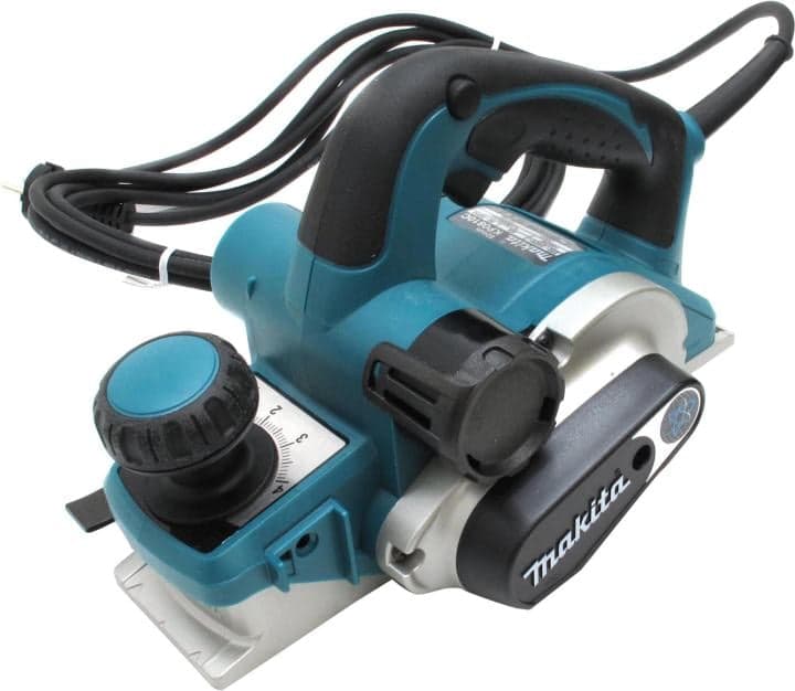 Makita <KP0810C> Электрорубанок (1050W, 12000 об/мин, глубина4.0 мм, ширина 82 мм)