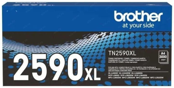 TN2590XL Brother TN-2590XL Картридж для Brother DCP-L2600/DCP-L2622/DCP-L2640/HL-L2402/HL-L2442/HL-L2460 (3 000 стр.)