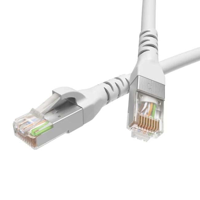 Кабель патч-корд F/UTP 6 кат. 3м DKC RN6FU4530WH LSZH, белый, "RAM telecom"