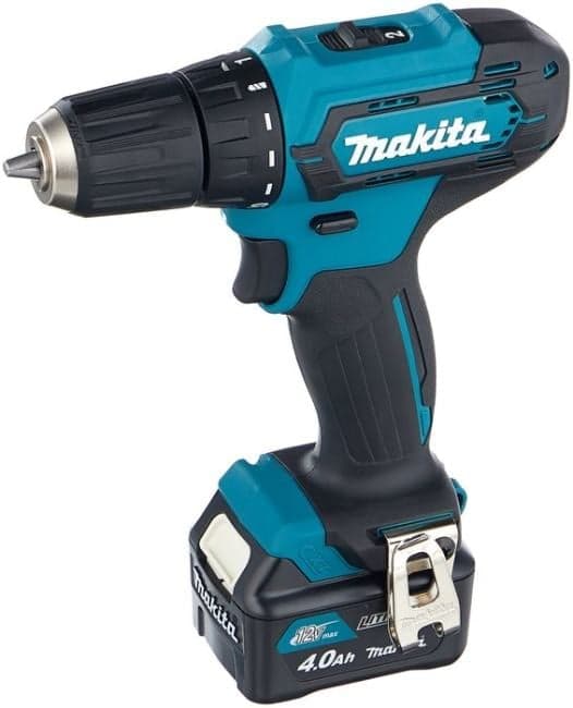Дрель акк MAKITA DF333DWME 12В, 2х4АчLi-ion, БЗП-10мм, 1700об\мин, 1.1кг, кейс