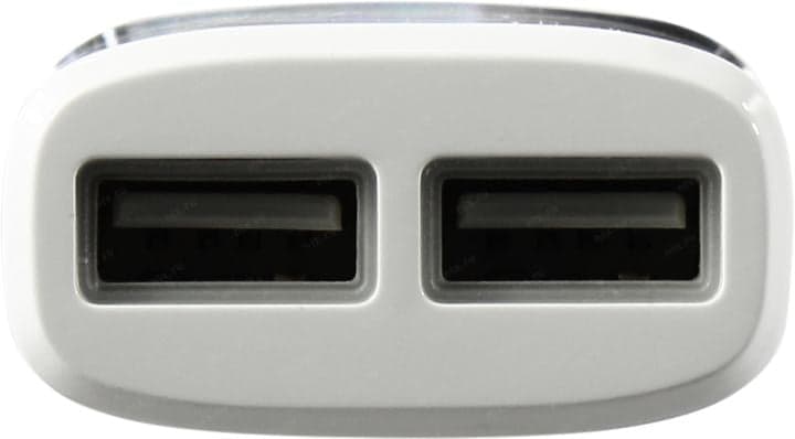 Hoco C12 White <047759> Зарядное устройство USB (Вых. DC5V, 2xUSB)