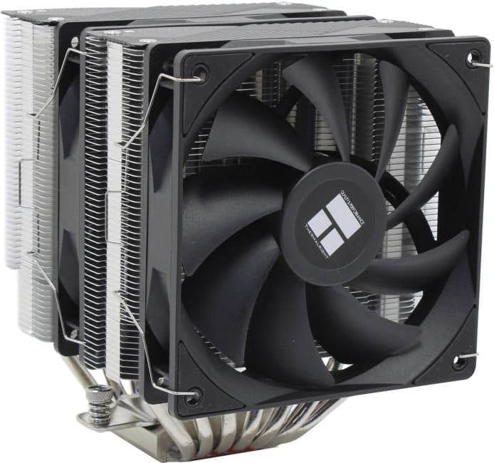 Thermalright <Phantom Spirit 120> (115x/1200/1700/1851/2011/2066/AM4/AM5, 25.6дБ, 1500об/мин, Al+тепл.трубки)