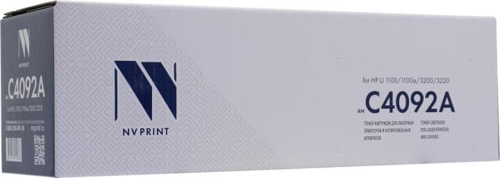 Картридж NV-Print аналог C4092A для HP LJ 1100/3200