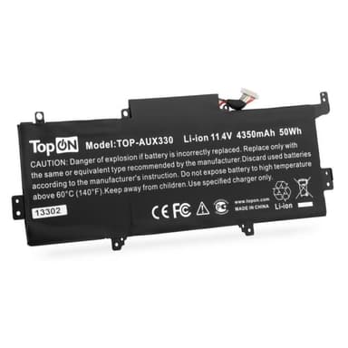 TopON TOP-AUX330 Аккумулятор для ноутбука Asus UX330UA, U3000U, U3000UQ. 11.4V 4350mAh. PN: C31N1602.