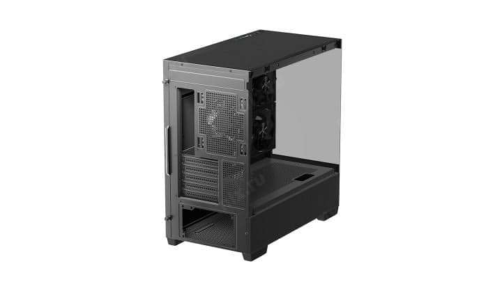 Miditower Deepcool CG380 3F <R-CG380-BKAGM3-G> Black MicroATX без БП, с окном