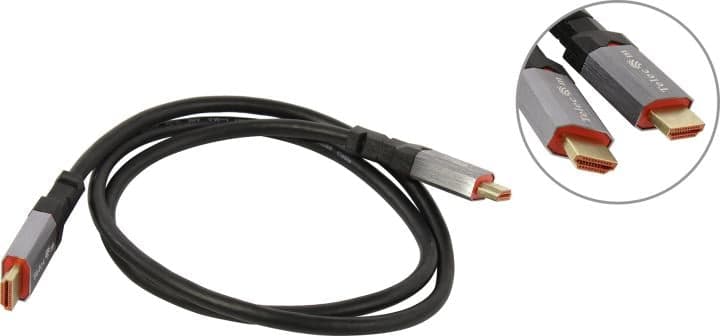 Telecom <TCG365-1м> Кабель HDMI to HDMI (19M -19M) ver2.1 8K 1м