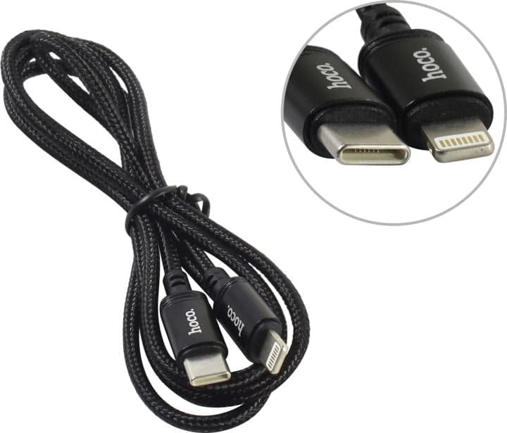 Hoco X89 Wind <784308> Кабель USB-С-->Lightning 1м
