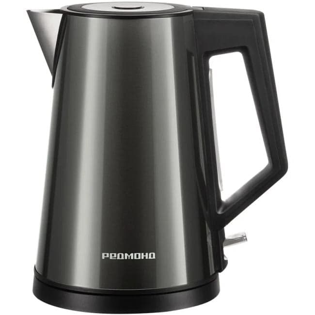 Чайник электрический Redmond KM244 1.7л. 2200Вт серый корпус: стекло