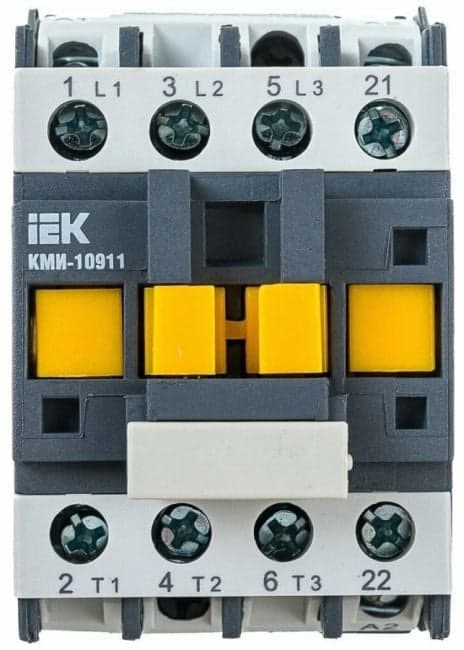 Контактор IEK KKM11-009-230-01 КМИ-10911 9А 230В/АС3 1НЗ