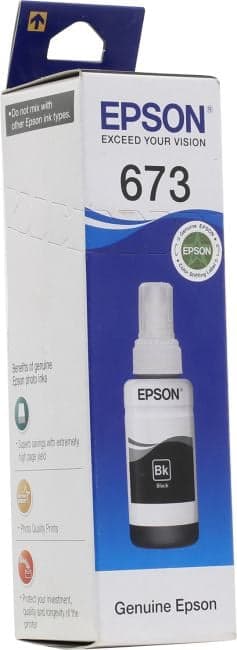 Чернила Epson T6731 Black для EPS Inkjet Photo L800