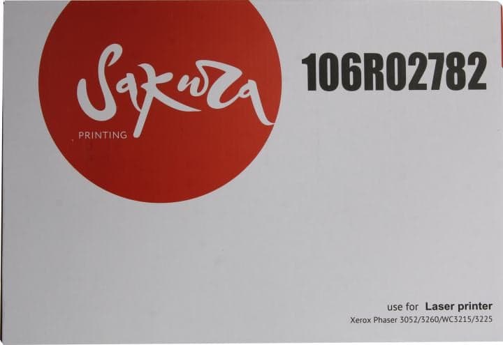 Картридж SAKURA 106R02782 для Xerox Phaser 3052/3260, WorkCentre 3215/3225