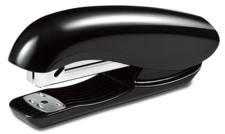 Степлер Kw-Trio 5665black Dolphin 24/6 26/6 (20листов) черный 150скоб металл/пластик