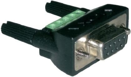 MOXA <9199000090100> Переходник Mini DB9F-to-TB