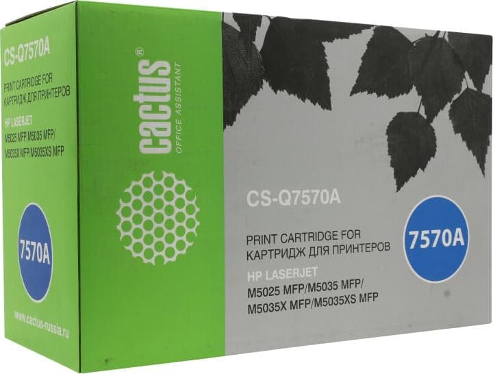 Картридж Cactus CS-Q7570A для HP M5025/5035