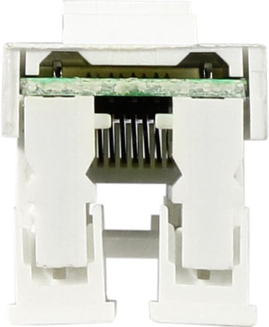 5bites <KJU55-01W-1шт> Модуль Keystone Jack Cat.5e, 110 IDC 90,белый