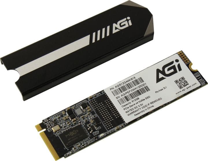 SSD 512 Mb M.2 2280 M AGI <AGI512G44AI818> 3D TLC