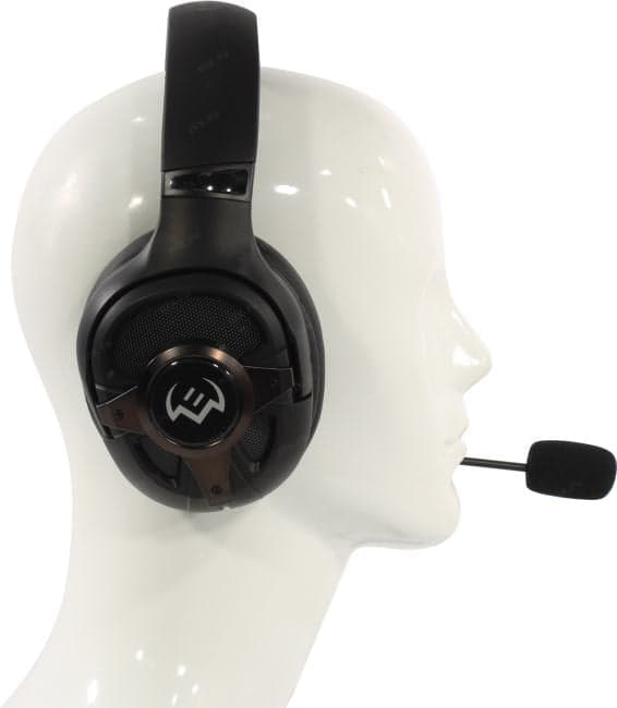 Наушники с микрофоном SVEN AP-U1100MV <Black> (7.1, с регулятором громкости, шнур 2.2м, USB)