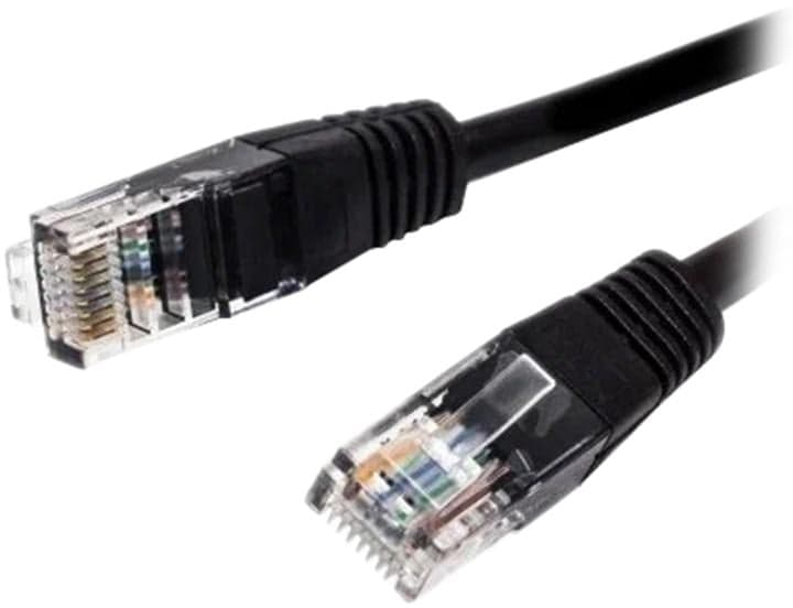 Кабель патч-корд U/UTP 5e кат. 2м Filum FL-U5-2M-BK 26AWG(7x0.16 мм), омедненный алюминий (CCA), PVC