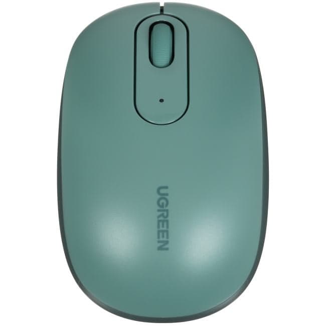 UGREEN Wireless Mouse MU105 Celadon Green <90672> (RTL) USB 3btn+Roll, беспроводная