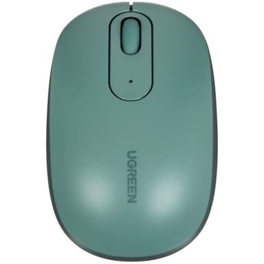 UGREEN Wireless Mouse MU105 Celadon Green <90672> (RTL) USB 3btn+Roll, беспроводная