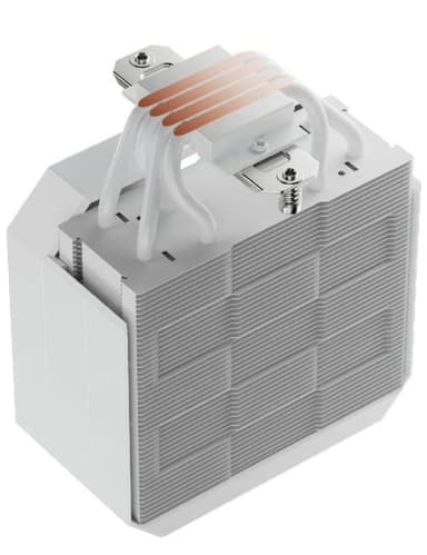 upHere UP1T4 White / 4HPx6mm, 230W TDP, single tower, 1x120mm fan, 600-1650RPM, 68 CFM, 25dBA / UP1T4