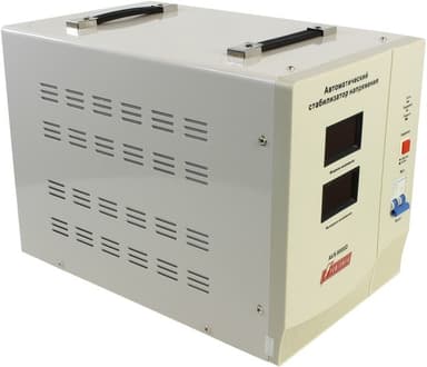 Стабилизатор Powerman AVS 8000D (вх.140-260V, вых.220V ± 8%, 8000VA, клеммы для подключения)