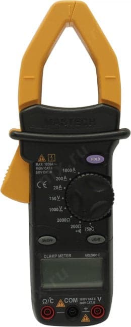 MASTECH <MS2001C> Токовые клещи (13-1310)