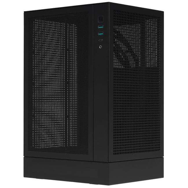 Deepcool CH170 DIGITAL без БП, черный, MINI-ITX