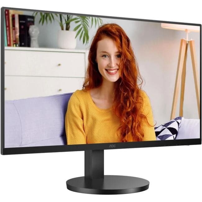 U27B3AF Монитор AOC 27" Basic-Line черный IPS LED 16:9 HDMI M/M матовая HAS 350cd 178гр/178гр 3840x2160 60Hz DP Quad 4