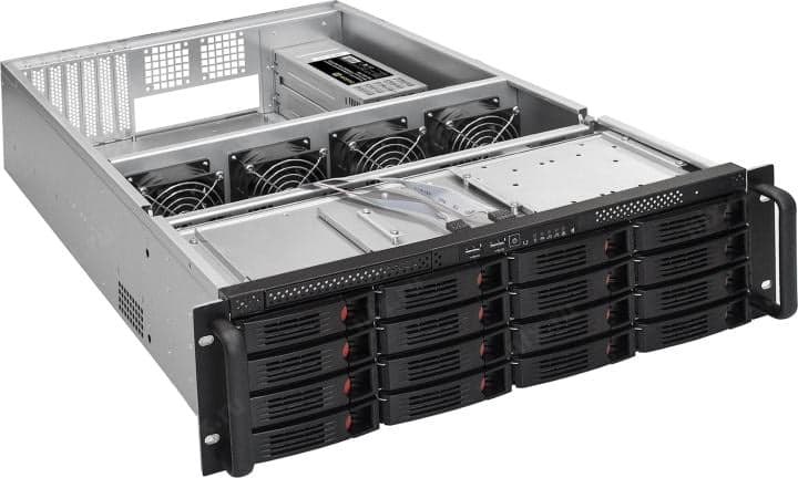 Server Case 3U ExeGate <Pro 3U660-HS16> 2x1200W <EX292422RUS>