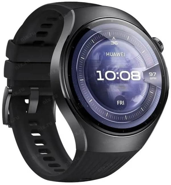 Умные часы WATCH 5 46mm LTE Black Elastomer RTS-AL00 55020EVN HUAWEI