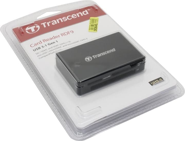 Transcend <TS-RDF9K2> USB3.1 CF/SDXC/microSDXC Card Reader/Writer