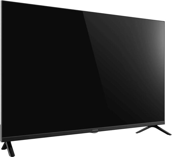 Телевизор LED Digma 40" DM-LED40SBB36 Салют ТВ Frameless Metal черный FULL HD 60Hz DVB-T DVB-T2 DVB-C DVB-S DVB-S2 USB