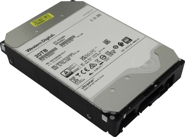HDD 20 Tb SATA 6Gb/s Western Digital Ultrastar DC HC560 <WUH722020BLE6L4>