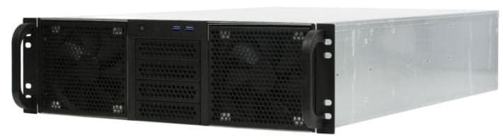 Server Case 3U Procase <RE306-D0H12-FE8-65> Black E-ATX, без БП