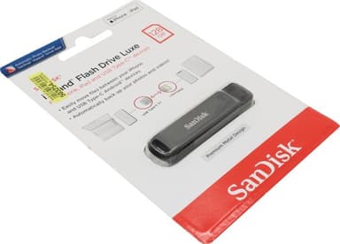 SanDisk iXpand Luxe for iPhone and iPad <SDIX70N-128G-GN6NE> USB-C 3.1/Lightning Flash Drive 128Gb (RTL)