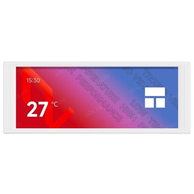 TRLCDTVW Универсальный дисплей Thermalright Trofeo Vision LCD White / 6.86” IPS / 1280x480