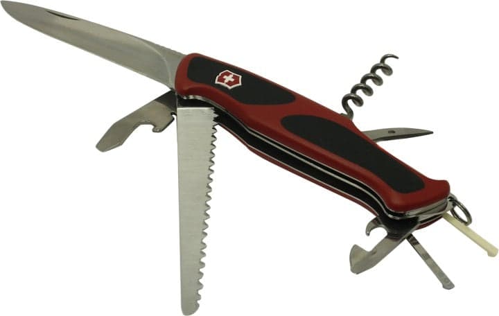 Victorinox RangerGrip 55 Red/Black <0.9563.C> (130мм, 12 функций)