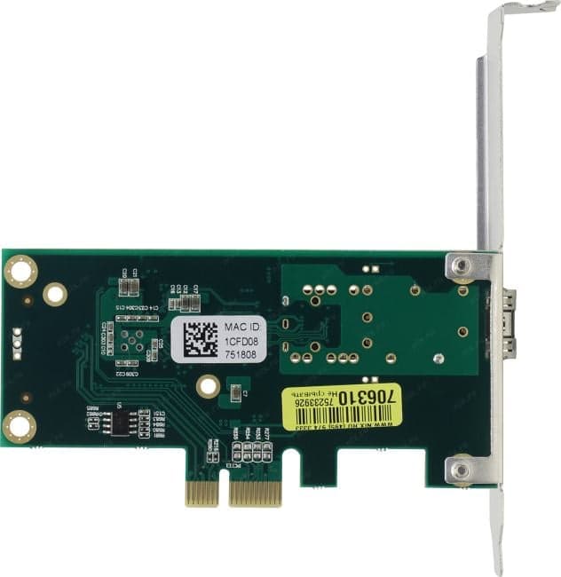 Orient <XWT-INT210PE SFP> (RTL) PCI-Ex1 SFP 1000Mbps