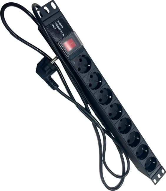 NTSS <NTSS-PDU-DA2034> Блок розеток 8xSchuko базовые 16A 1.8м