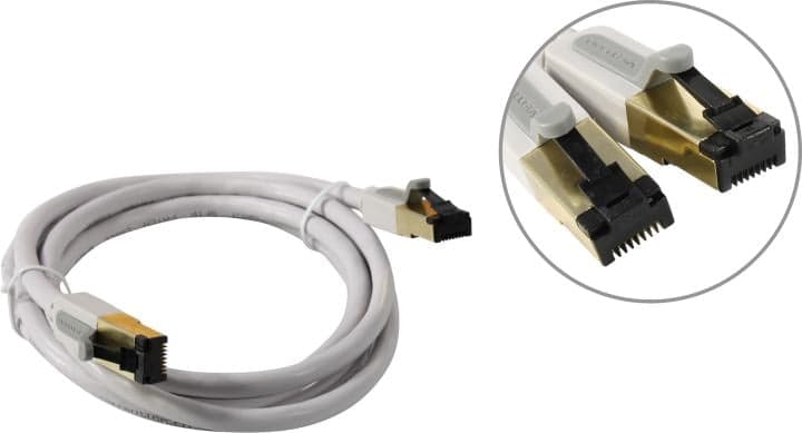Vention <ICDHG> Patch Cord SFTP кат.7 1.5м, серый