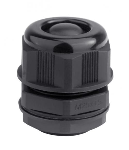 Кабельный ввод DKC 52M2012 IP68, M20, с мембраной, черный, для кабеля d.6-12mm, "Express"