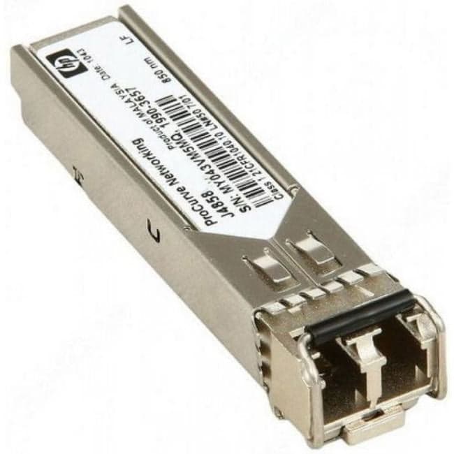 HP Enterprise J4858D HPE Aruba 1G SFP LC SX 500m MMF XCVR